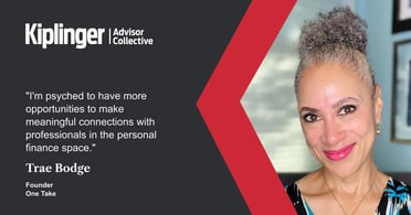 Trae Bodge Joins Kiplinger Advisor Collective to Connect with Like-Minded Leaders and Expand Her Network